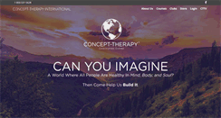 Desktop Screenshot of concept-therapy.org